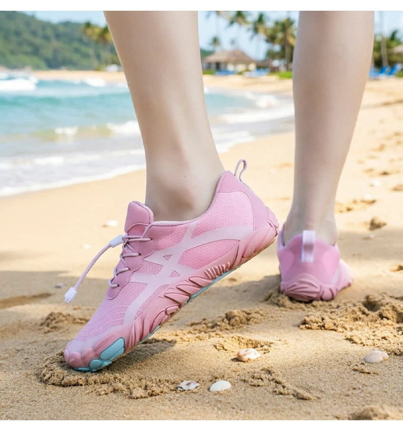 Zapatillas acuáticas para deportes al aire libre, zapatillas minimalistas, de secado rápido, para la playa, la natación, el fitness, para vadear, el senderismo y el ciclismo.
