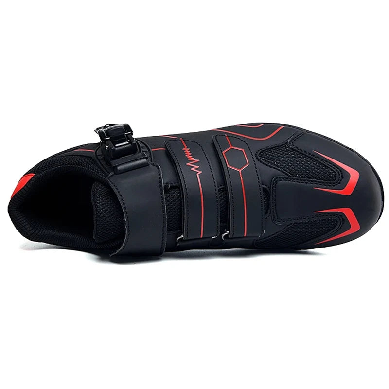 Scarpe da ciclismo da uomo per pedali piatti, scarpe MTB in gomma antiscivolo, scarpe da strada veloci, scarpe da donna da gara senza tacchetti, calzature da mountain bike