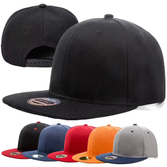 Hot Sale Cap Plain Snapback Hat High Quality Adult Hip Hop Baseball Cap Men Women Outdoor Leisure Baseball Hat