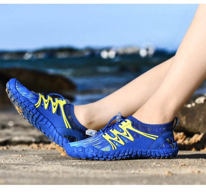 Vattenskor för barn, snabbtorkande strandskor, vattenskor för pojkar och flickor, barfota-sportskor, vadningsskor, sneakers för barn, dykning, fiske, surf-sandaler