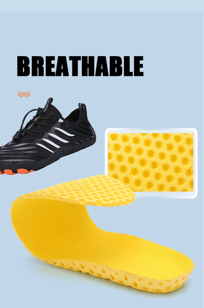 Herren Damen Wasserschuhe Aqua-Schuhe Drainage-Schuhe Strandsport Schwimmsandalen Schnelltrocknend Bootfahren Barfuß Tauchen Angeln Surfen Sneaker