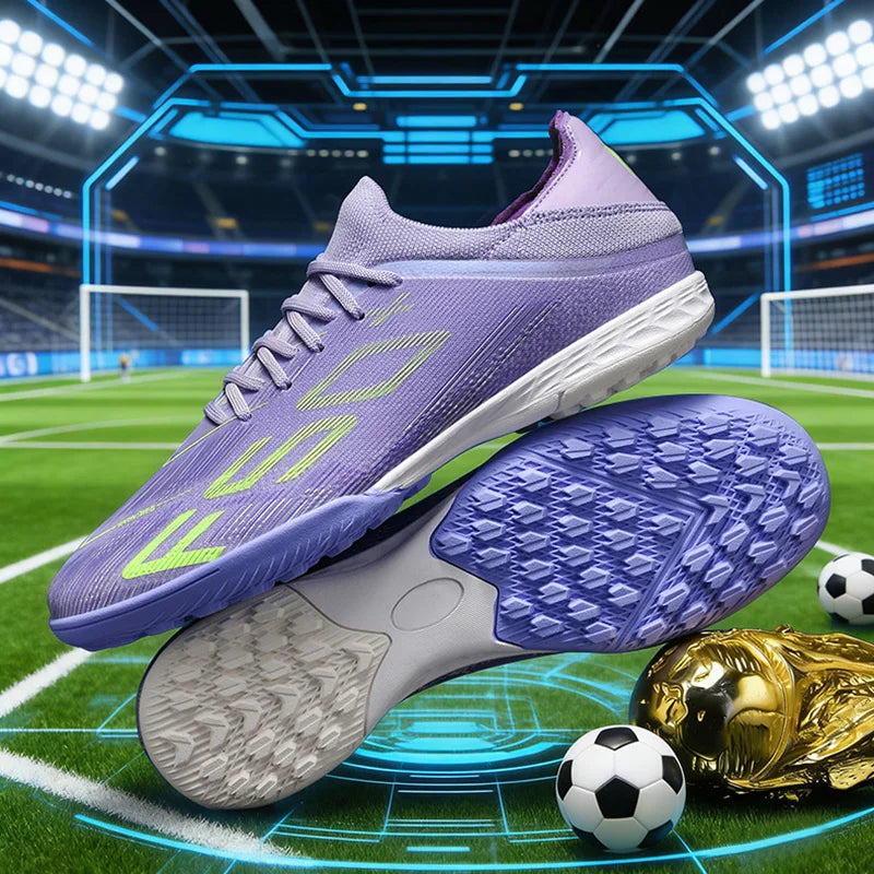 Ultralight Outdoor Sport Men's Soccer Shoes Training Football Sneakers for Youth Turf Soccer Cleats Non-Slip