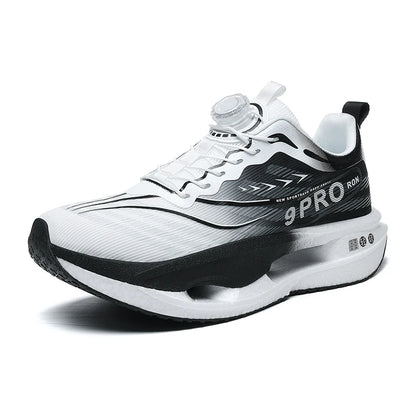 New men's and women's running shoes breathable racing sports shoes carbon cushioning lightweight men's jogging training shoes