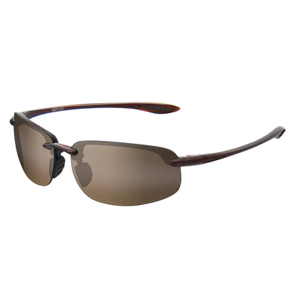 JULI Sports Sunglasses for Men Women TR90 Rimless Frame UV400 Protection for Cycling Running Fishing Baseball Driving 8001