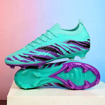 Herren-Fußballschuhe Sport Ultraleicht Rutschfest Outdoor Erwachsene Stollen Spiel Unisex-Fußballschuhe Bequem Rasen Hochwertig