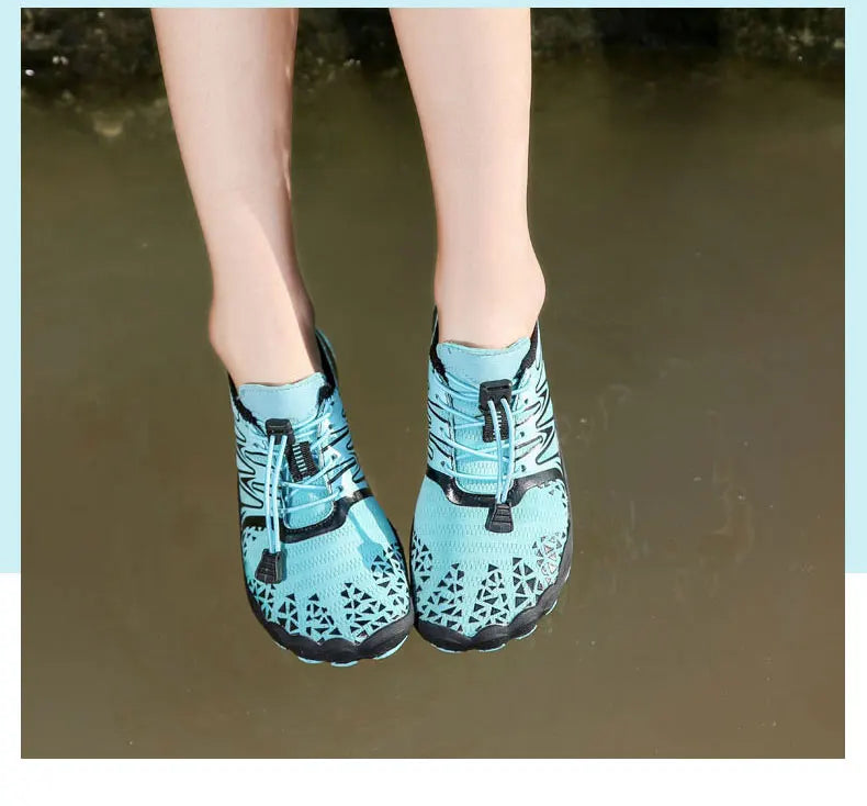 EOCENE – buty sportowe do uprawiania sportów na świeżym powietrzu dla mężczyzn i kobiet, typu „barefoot”, szybkoschnące, plażowe, pływackie, fitnessowe, do brodzenia, wędrówek i jazdy na rowerze – buty wodne