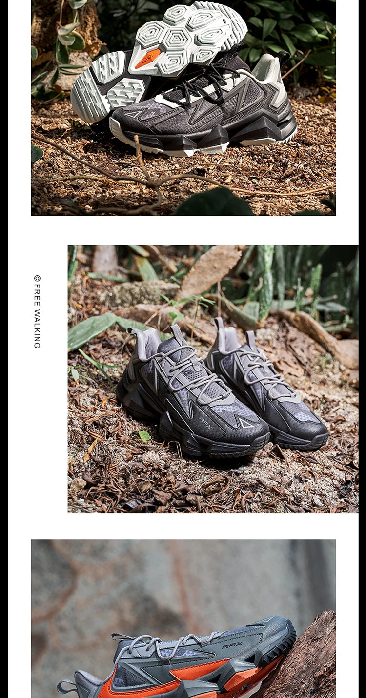 Rax Men – wodoodporne buty turystyczne, oddychające buty turystyczne, buty do trekkingu, sportowe trampki, buty taktyczne