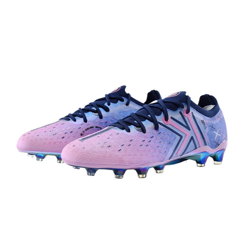 Zapatillas de fútbol profesionales KELME FG con clavos largos. Botas de fútbol profesionales para césped natural. Zapatillas de fútbol antideslizantes para interior.