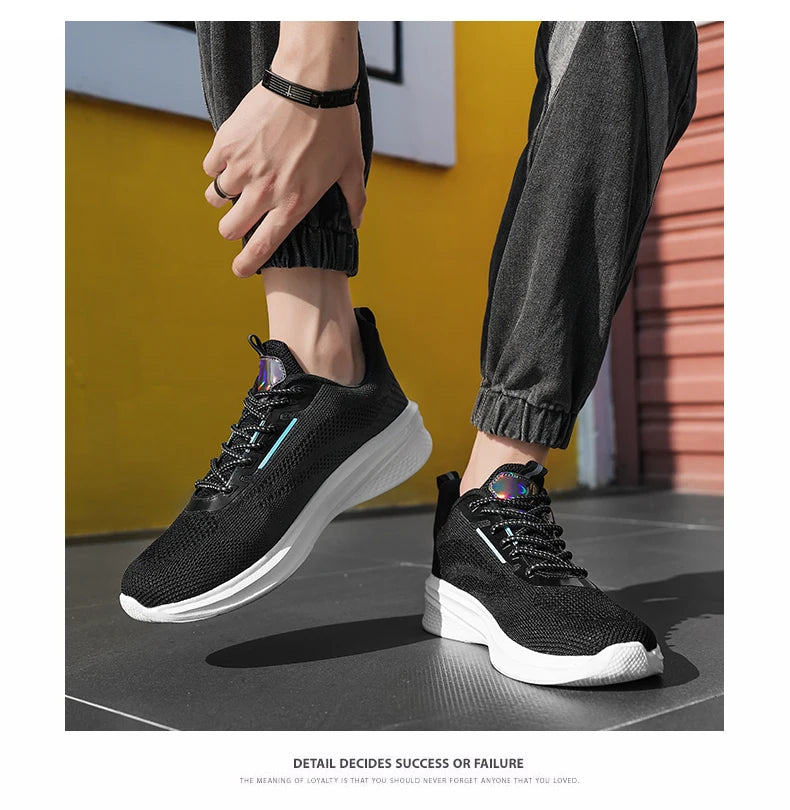 Skórzane męskie buty sportowe – modne, codzienne, włoskie, oddychające, rekreacyjne, męskie trampki, obuwie antypoślizgowe, męskie buty wulkanizowane