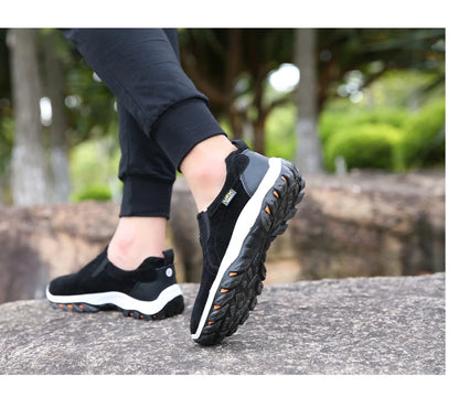 Sapatos desportivos casuais para homem, para caminhadas ao ar livre, acampamento, corrida leve e jogging, mocassins antiderrapantes, sapatos de caminhada, tamanhos grandes 38-50