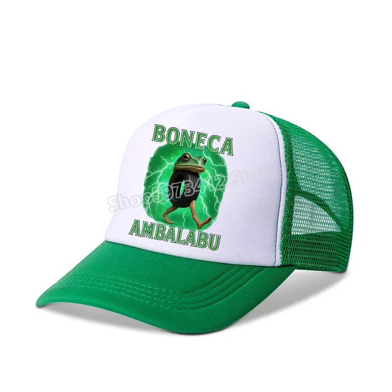 Italian Brainrot Baseball Caps Funny Anime Printed Tung Tungtung Sahur Sunny Hats Summer Adjustable Famliy Headdress Cap Gifts