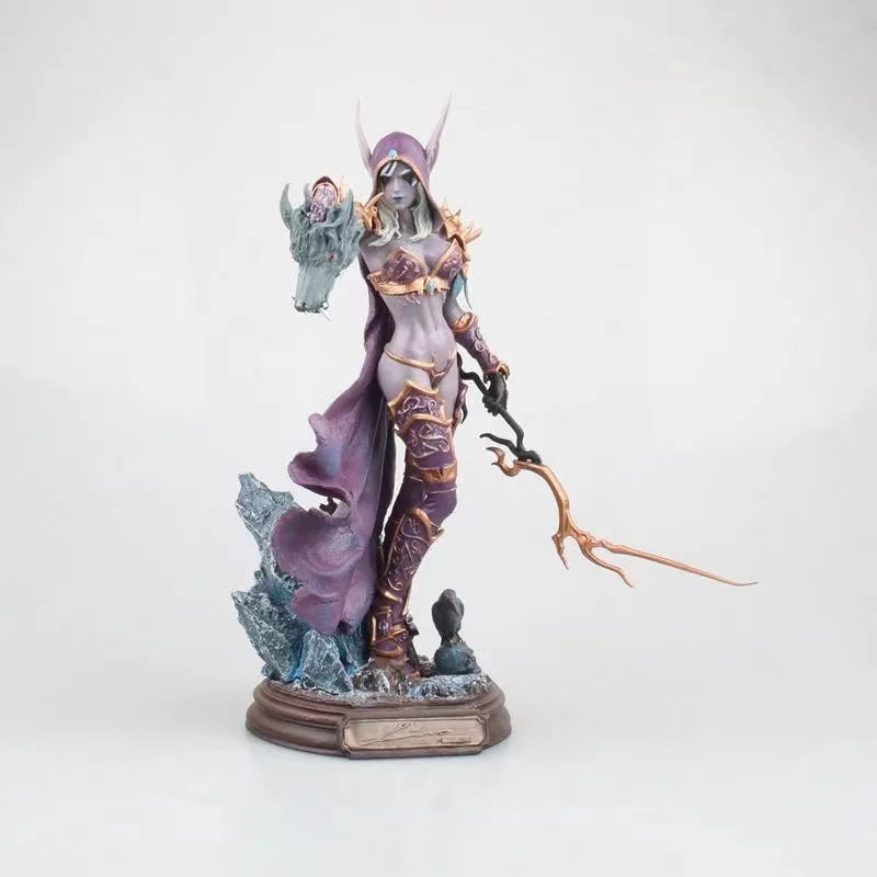Φιγούρες δράσης Sylvanas Windrunner World Of Warcraft, Βασίλισσα των Απέθαντων, χειροποίητα μοντέλα συλλογής, διακοσμητικά, δώρα και παιχνίδια για παιδιά
