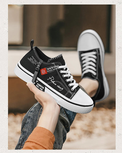Chaussures de ville décontractées en toile pour hommes, grandes tailles, idéales pour l’été, avec semelle souple et antidérapante, parfaites pour la marche en extérieur, chaussures de sport à la mode pour jeunes, ch