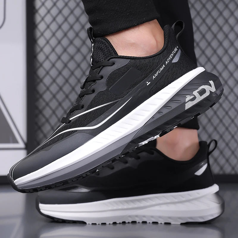 Sapatos de caminhada para homem, para atividades ao ar livre, antiderrapantes, de boa qualidade, modernos, rasos, resistentes ao desgaste, respiráveis, ténis casuais, desportivos, de corrida, para homem