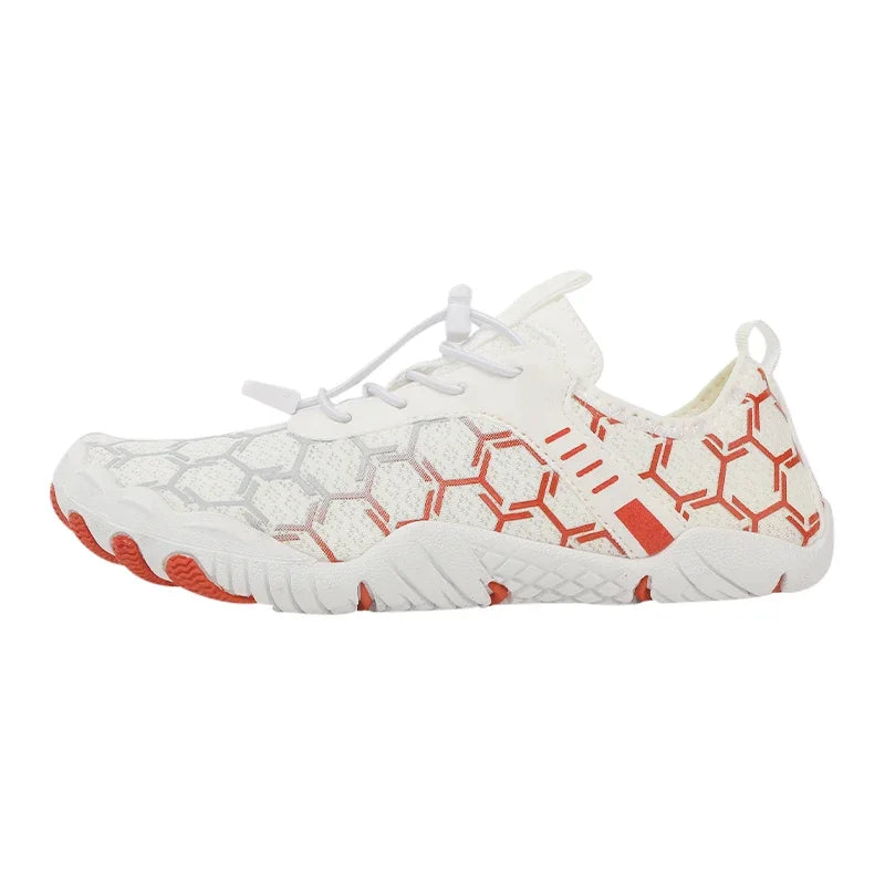 Damen Herren Aqua-Schuhe zum Waten im stromaufwärts fließenden Wasser Wassersneaker Schnelltrocknend Strand Barfuß Outdoor Waten im stromaufwärts fließenden Wasser Wassersport Schwimmschuhe