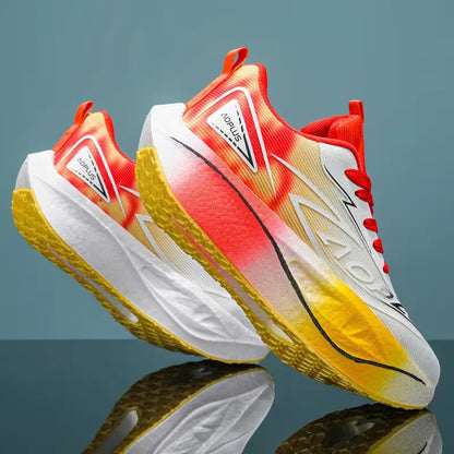 2026 Air Cushion Jogging Shoes Running Shoes Carbon Board Marathon Men Sports Breathable Lightweight Women's Nonskid Sneakers