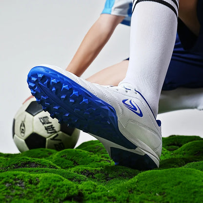 Men Soccer Shoes TF Match Comfortable Soccer Grass Cleats Breathable Sport Outdoor Training Shoes Drop Shipping Football Boots