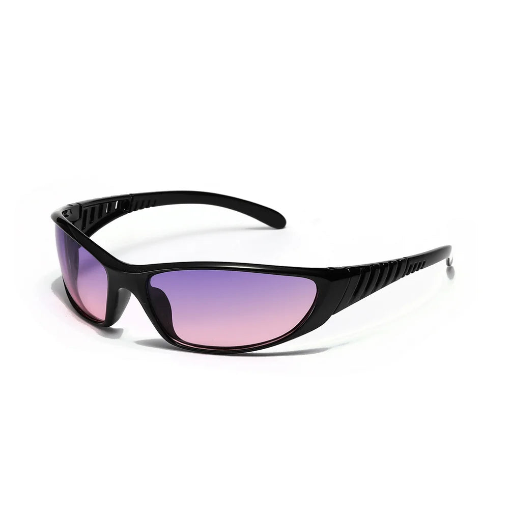 Y2K Sunglasses Men Women Color Hollowed Outdoor Driving UV400 Sunglasses Girls Net Red Hip Hop Gothic Women Sun Glasses 2025 Hot