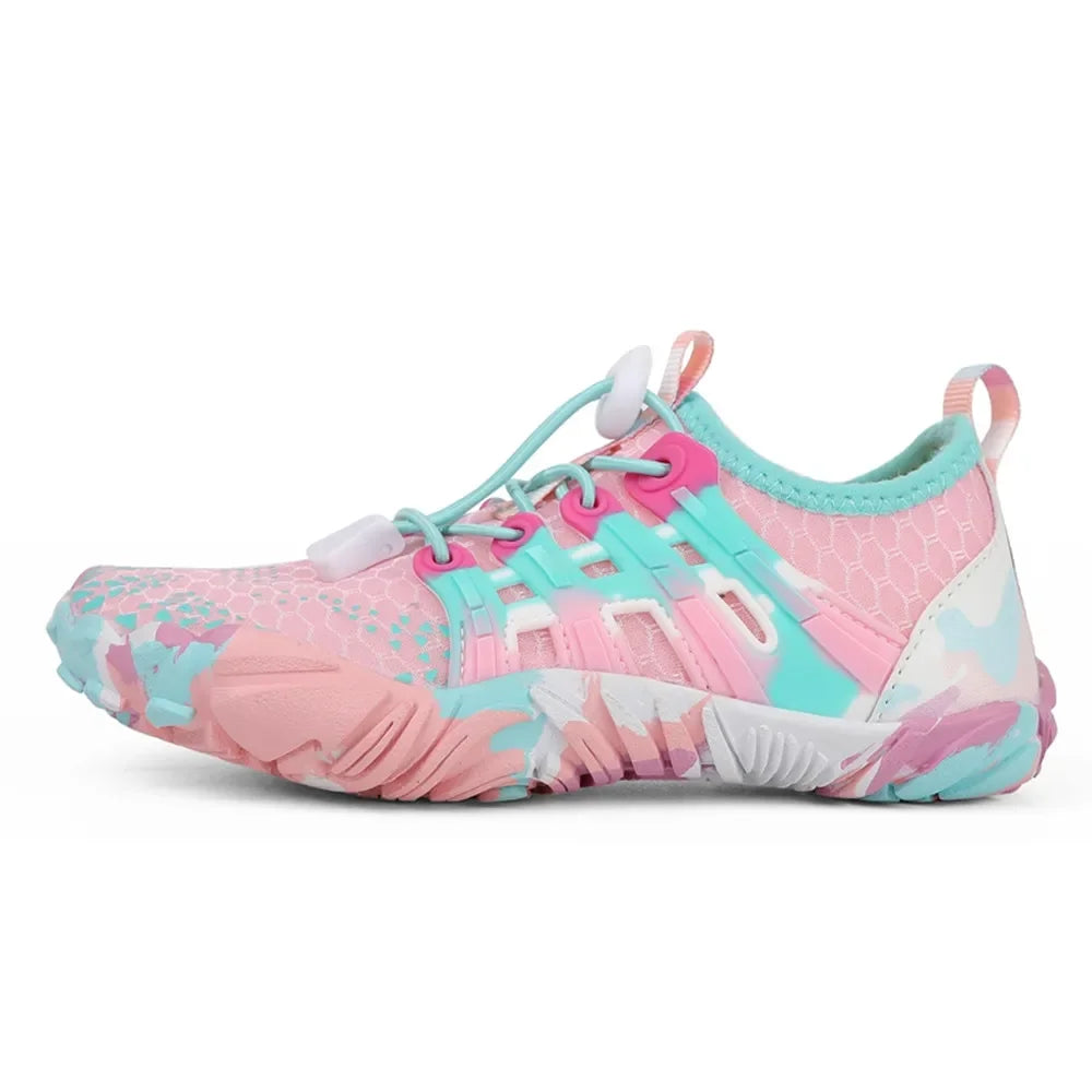 12 Farben Wasserschuhe für Kinder, Sommer, Strand, Five Fingers, Barfuß, Schwimmen, Aqua-Schuhe, schnell trocknend, Meer, Fluss, Kindersneaker