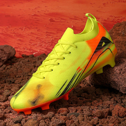 Herren-Fußballschuhe FG – rutschfeste Trainingsschuhe – Fußballschuhe mit langen Stollen – ultraleichte Outdoor-Schuhe – Dropshipping