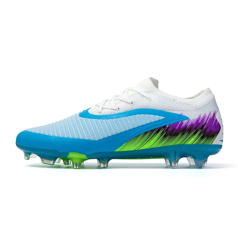 Chaussures de football pour homme, crampons, chaussures de football professionnelles pour femme, entraînement en extérieur, résistantes, pour terrain ferme, légères, rugby pour adulte
