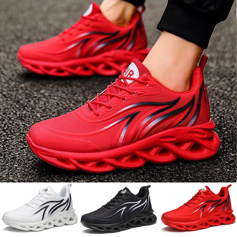 Chaussure sociale homme maille respirant confortable course chaussures de marche en plein air hommes chaussures de sport Zapatos Hombre 2025 meilleure vente