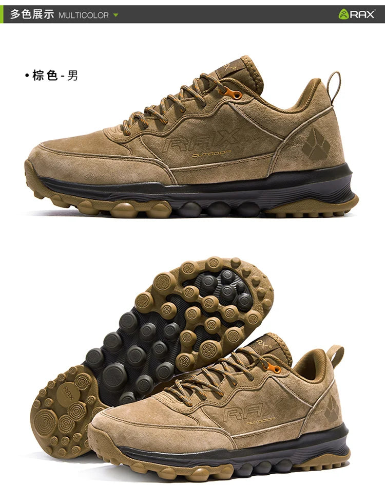 RAX Sapatos de caminhada respiráveis para homem, leves, para caminhadas, trekking e travessias de água, ténis desportivos, ténis de exterior para homem