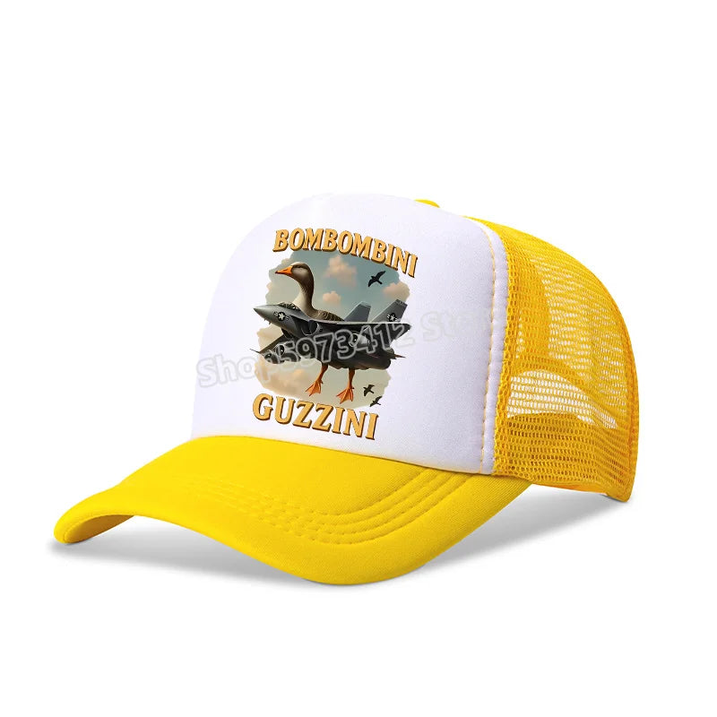 Italian Brainrot Baseball Caps Funny Anime Print Tung Tungtung Sahur Hats Summer Adjustable Fmaliy Headdress Cap Birthday Gifts