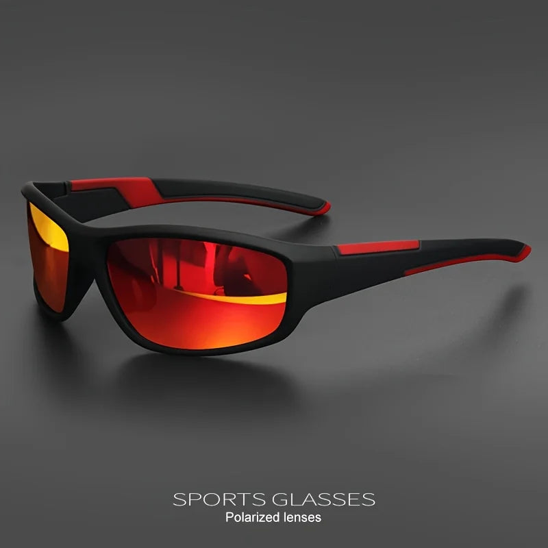 Sports Polarized Sunglasses for Men Lightweight Night Vision Male Shades Cycling Driving Fishing Fashion Mirror Sunglass UV400