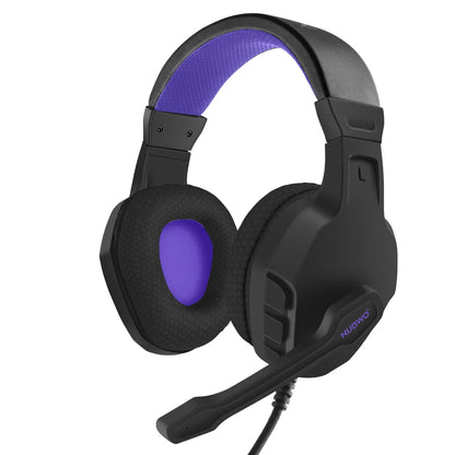 Casque de jeu filaire NUBWO U3, circum-auriculaire, avec micro pour PC, PS4, PS5, Xbox, Mac, Switch, léger, avec commandes intégrées, casque stéréo professionnel