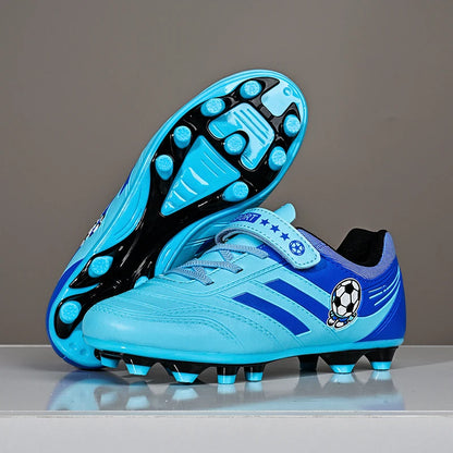 Chaussures de football pour enfants, garçons et filles, crampons de football à tige basse, baskets d'entraînement en plein air pour enfants, bottes de football tendance pour étudiants