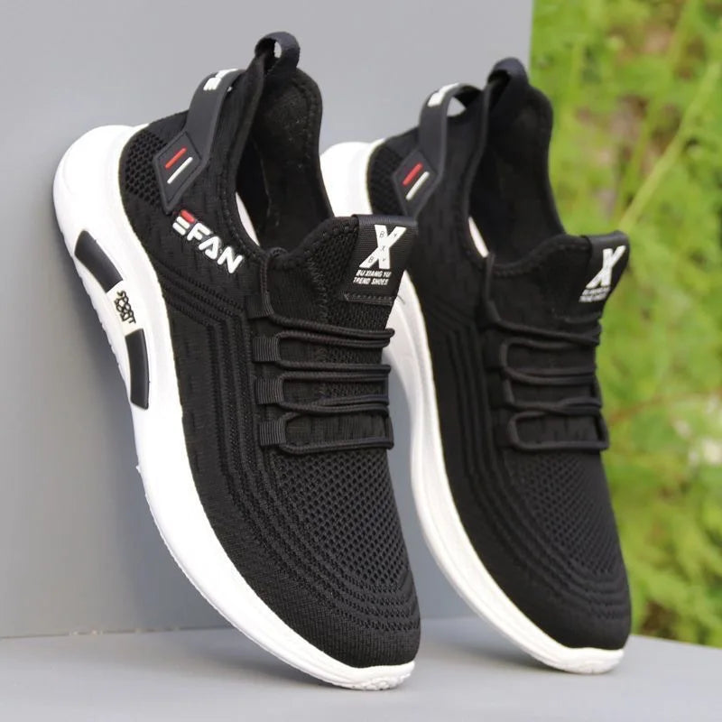 2025 hommes chaussures décontractées pour l'extérieur confortable Air maille chaussures été respirant hommes mocassins large sans lacet chaussures de marche hommes
