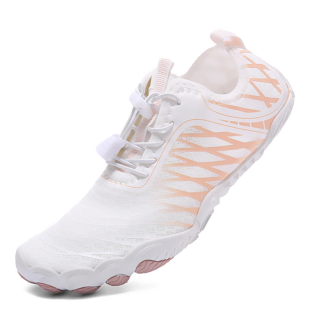 Oiaano Barfußschuhe mit breiter Zehenbox, schwarz, für Damen und Herren, Unisex-Sportsneaker, Aqua-Strandschuhe mit weicher Sohle, leicht und atmungsaktiv