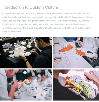 Custom Sneakers Nike Big Cold Fog Rose Retro High Street & Chinese Ink Wash Non-Slip Low-Top Skate Shoes for Men