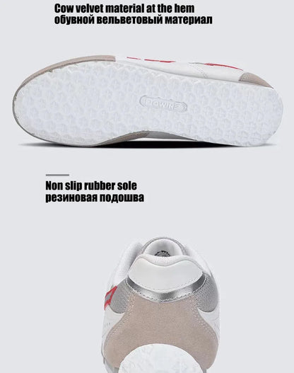 Pro Do-win Fecht-Schuhe für Kinder und Erwachsene – Professionelle Fecht-Schuhe – Rutschfeste Sneaker – Leicht – Echtleder – Wettkampf