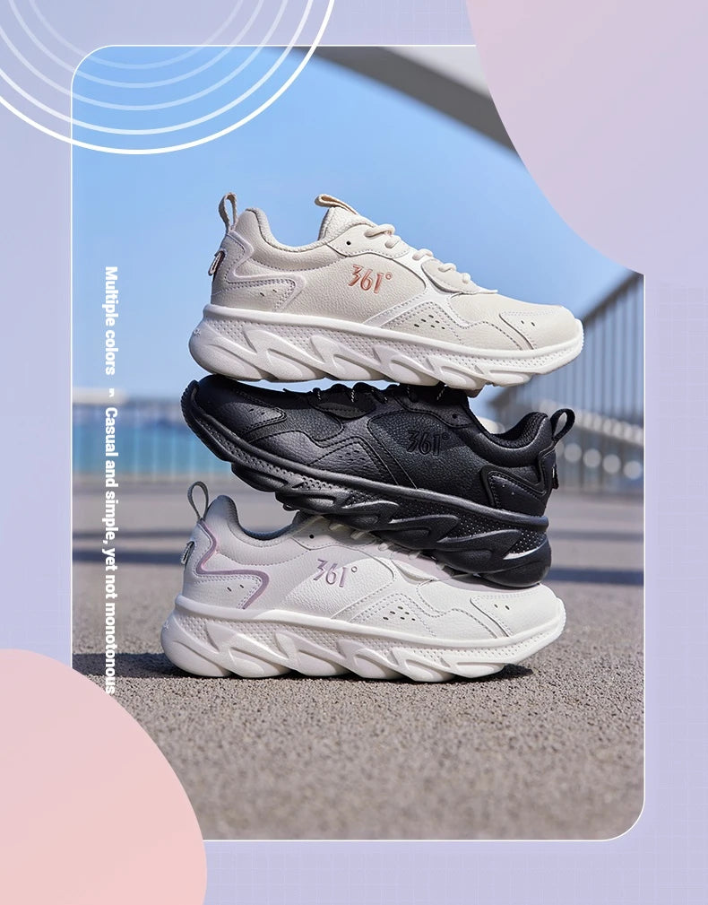 361 Degrees Scarpe da corsa sportive da donna con assorbimento degli urti e rimbalzo, sneakers comode e alla moda adatte a ogni occasione, modello da uomo 682232237