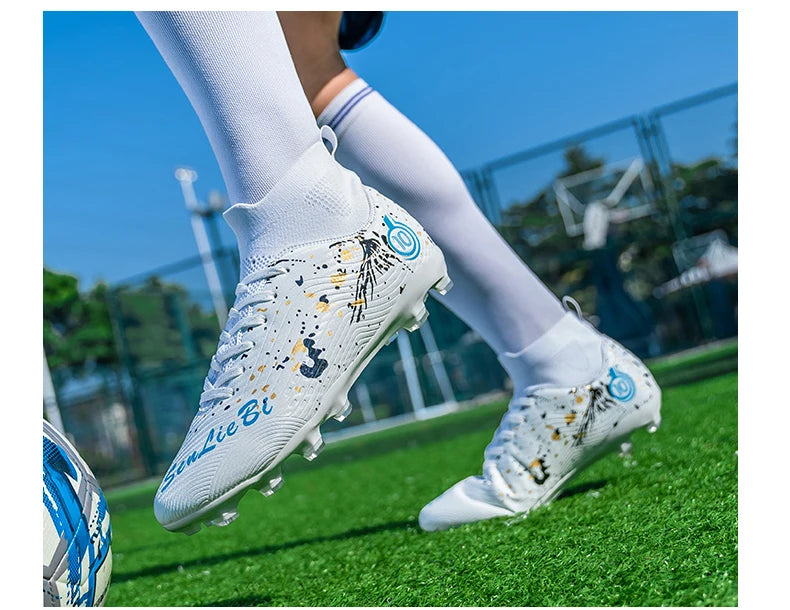 Men Professional Soccer Shoes Non-slip Football Boots Unisex Breathable Futsal Sports New Cleats Drop Shipping Ultralight
