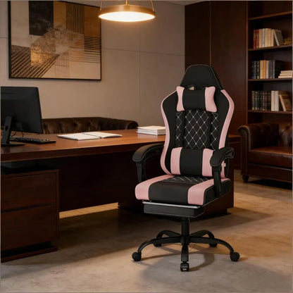 Soft Massage Gaming Chair, Ergonomic Computer Chair, Swivel Office Chair (Office Chair Only)