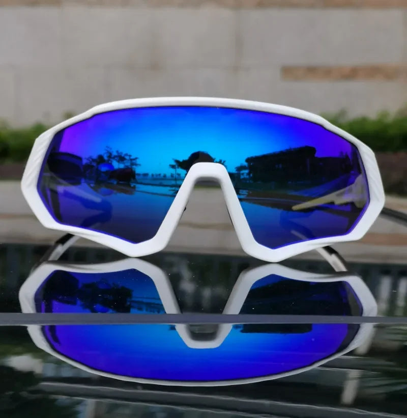 Kapvoe Herren-Marken-Angelbrille, Mountainbike- und Radfahrbrille, Damen-Rennradbrille, Fahrradbrille, Radsportbrille, Oculos Ciclismo