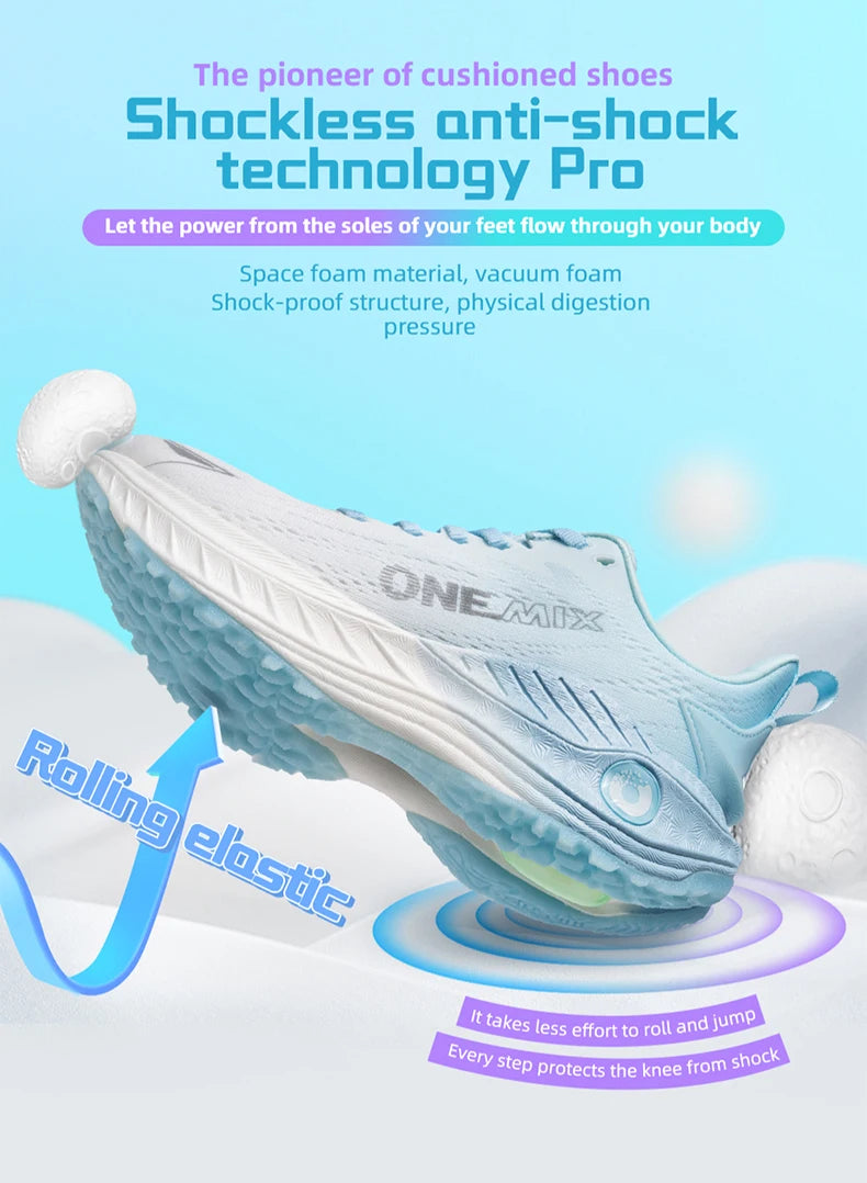 ONEMIX – codzienne buty do biegania, przewiewne letnie buty do joggingu, lekkie męskie buty na siłownię, damskie buty sportowe na świeżym powietrzu, amortyzowane buty sportowe dla mężczyzn