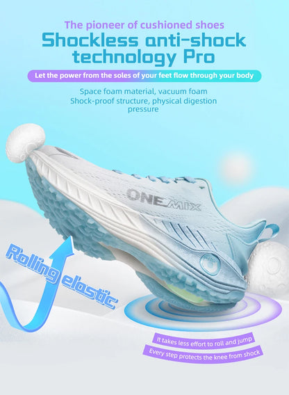 ONEMIX – codzienne buty do biegania, przewiewne letnie buty do joggingu, lekkie męskie buty na siłownię, damskie buty sportowe na świeżym powietrzu, amortyzowane buty sportowe dla mężczyzn