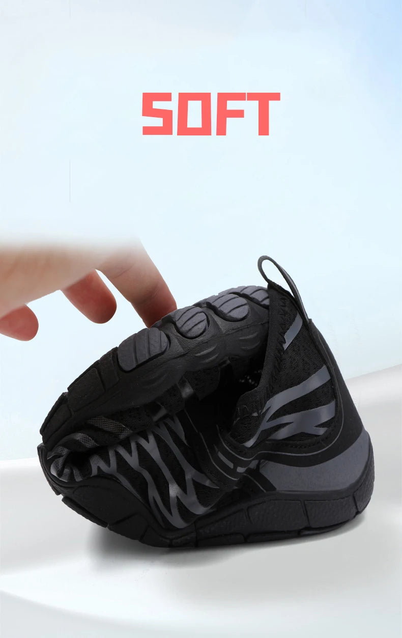 Men Water Shoes Women Beach Barefoot Aqua Shoes Quick Dry Swimming Wading Sports Sneakers Upstream Boating Fishing Surf Sneakers
