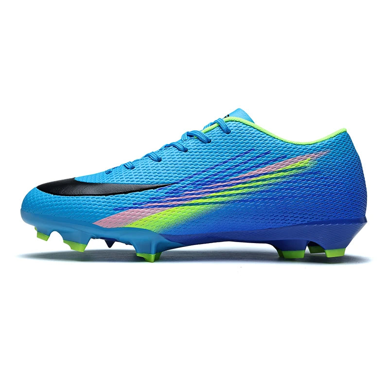 Bottes de Football pour hommes, chaussures de stade à ongles longs, confortables, de haute qualité, antidérapantes, pour Match de société professionnelle