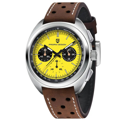 2026Pagani design watch luxury men's quartz watch speed men's chronograph top brand all-steel sapphire diving relógios masculino