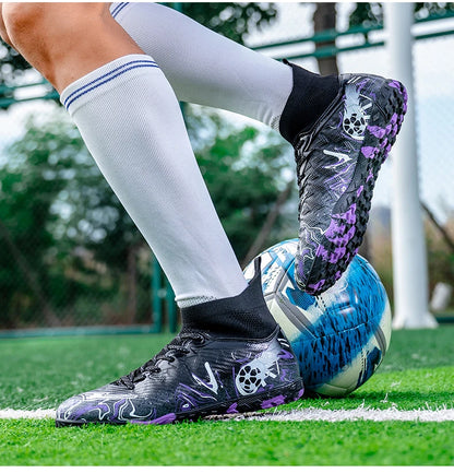 Vyriški profesionalūs futbolo bateliai, neslystantys futbolo bateliai, unisex, kvėpuojantys, futsalo sportiniai, nauji bateliai su spygliais, tiesioginis pristatymas, ultralengvi