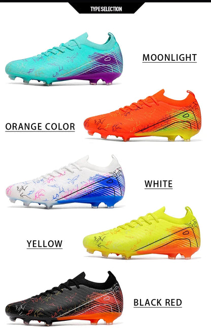 Férfi futballcipő, sportcipő, FG focicipő, edzőcipő, nagykereskedelmi, kiváló minőségű, csúszásgátló, drop shipping, uniszex, felnőtt