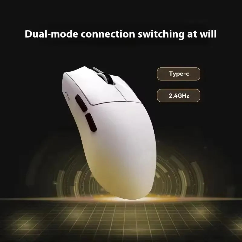 Mouse wireless Bluetooth ATK X1 Series Paw3950/Ultra 8k ultraleggero 49g, mouse a tre modalità per gamer FPS, regalo personalizzato