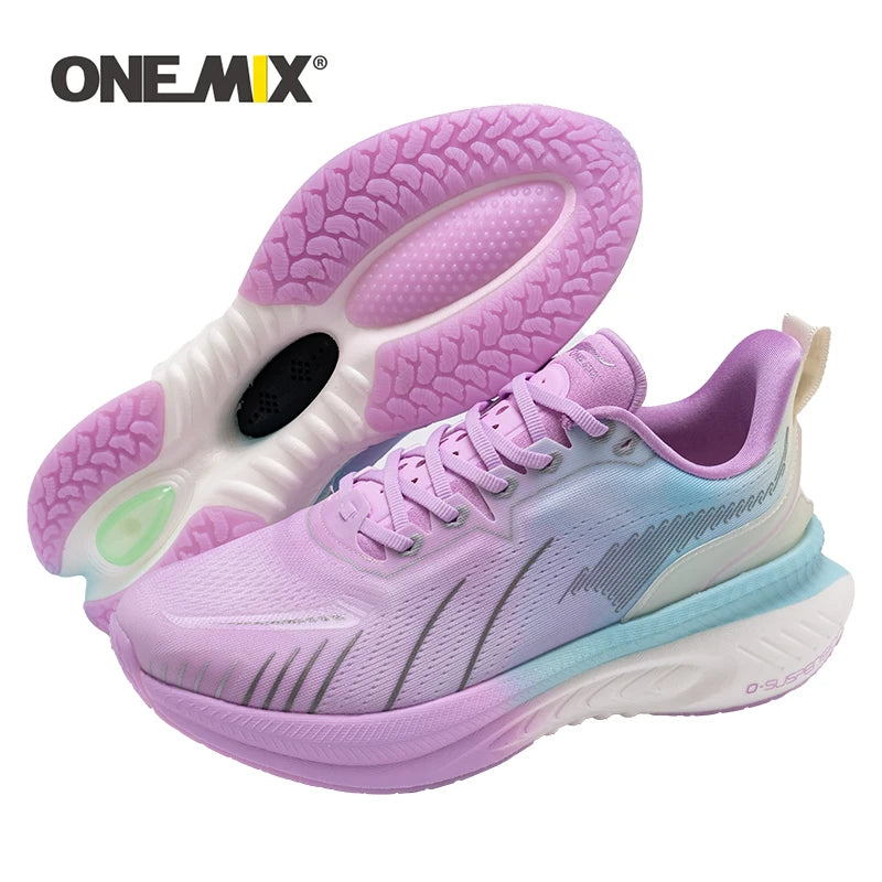 ONEMIX Laufschuhe für Damen, Sportschuhe, Outdoor-Turnschuhe, Sneaker, Sportschuhe, Fitness, Walking, Jogging, Damenschuhe