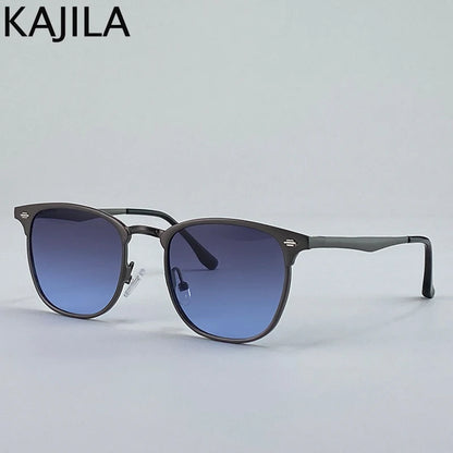 Steampunk Square Sunglasses Men 2026 Luxury Brand Metal Frame Retro Punk Sun Glasses Male Driving Shades Vintage Eyewear UV400