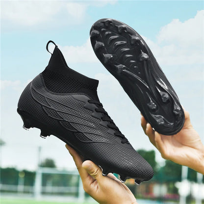 2026 New Superfly FG Football Boots Outdoor Soccer Cleat Black Shoes Soft Sport Professional Shoes Breathable Comfortable Boots